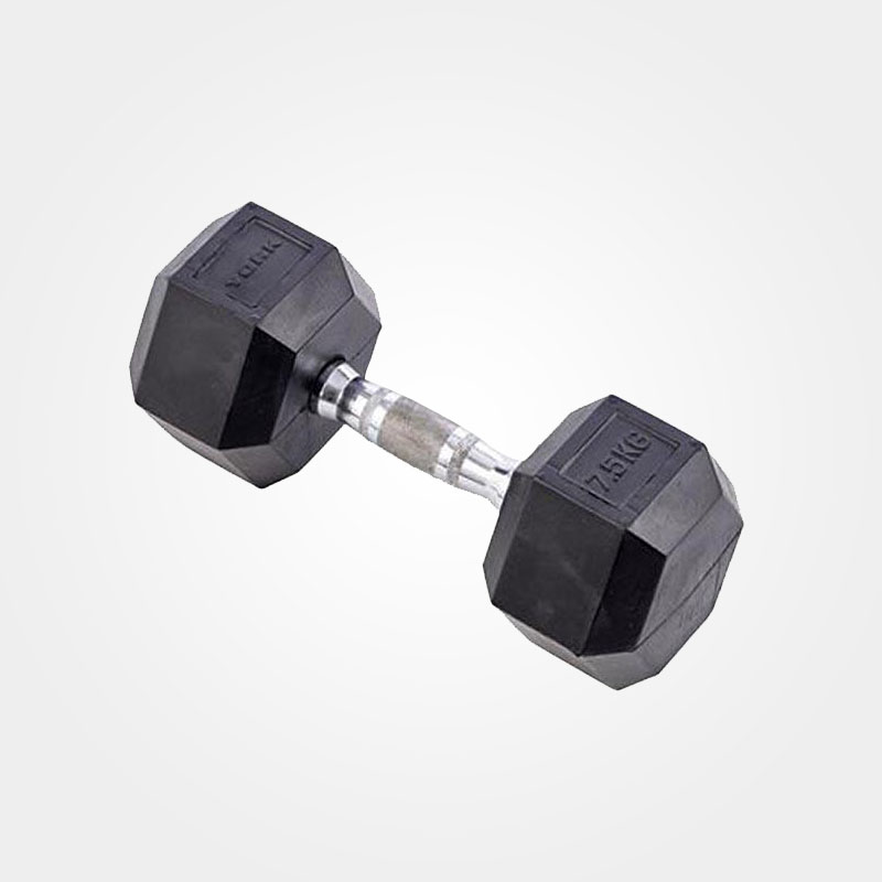 Hex Dumbbell 7.5 Kg- Black